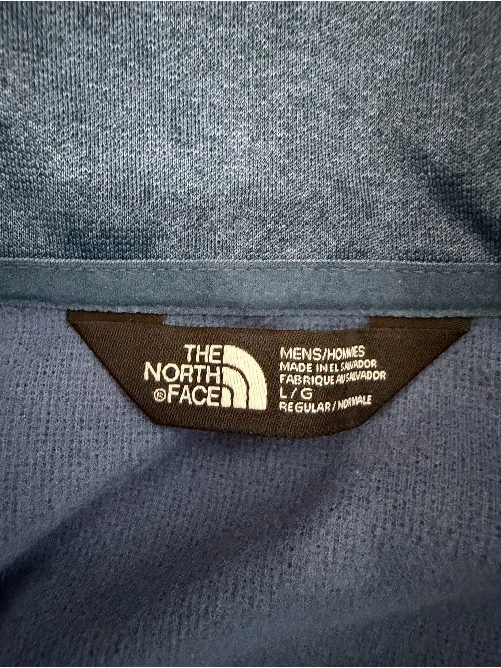 The North Face Men's Dark Navy Half-Zip Pullover